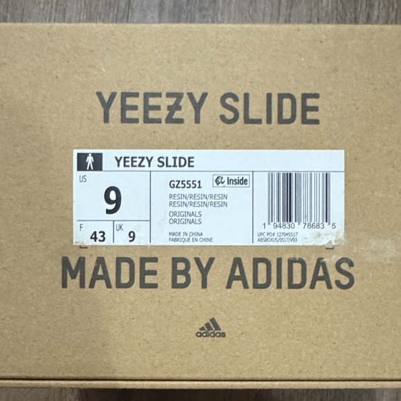 Adidas Yeezy Slide in Resin Tone - Picture 2 of 6